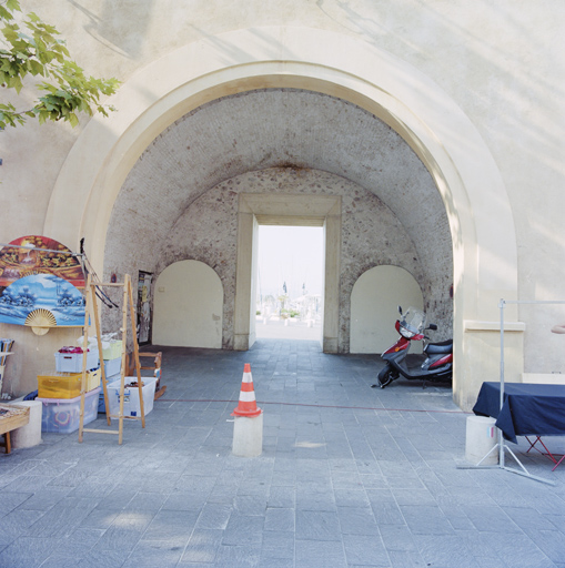 Courtine de la Marine, intérieur d'une casemate 29-1.