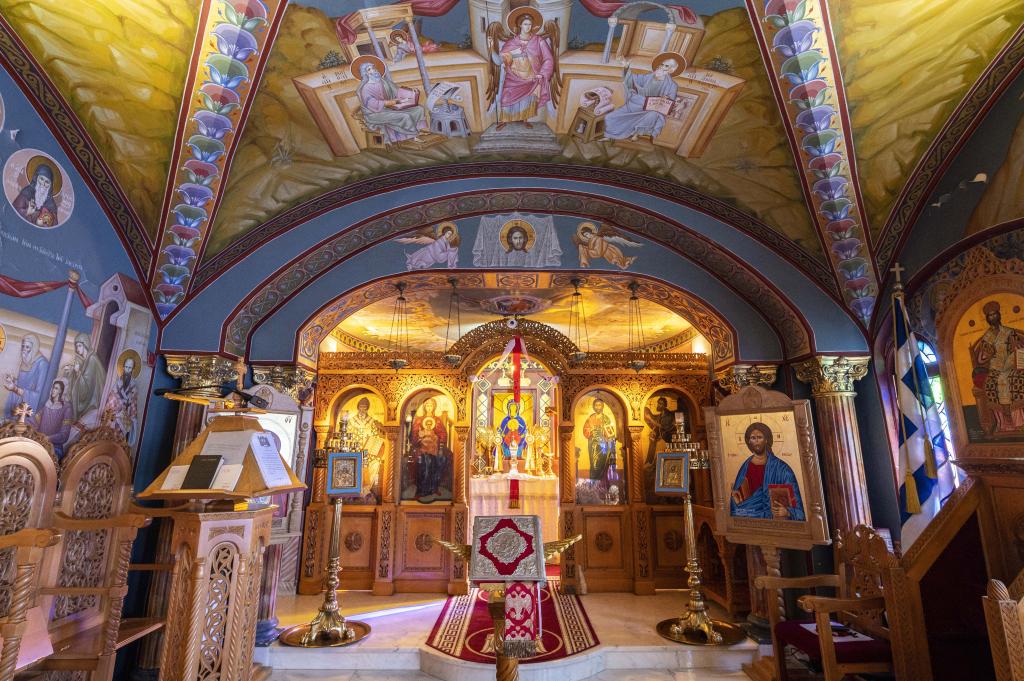 maison de villégiature (villa balnéaire), actuellement église d'orthodoxes grecs Saint Spyridon ou église orthodoxe grecque de Nice Côte d'Azur - Monaco