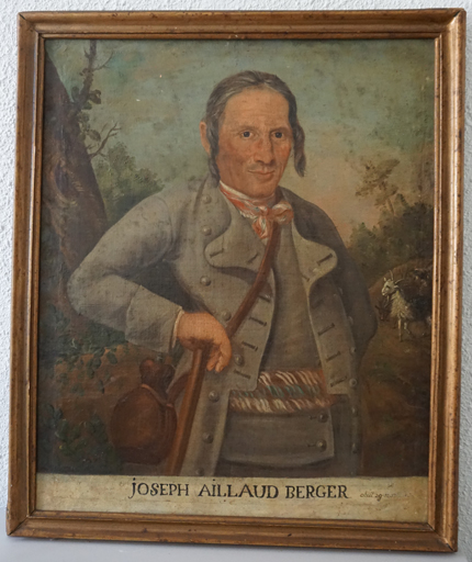 Tableau (donatif) : portrait de Joseph Aillaud