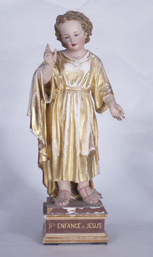 statue (demi-nature) : Enfant Jésus