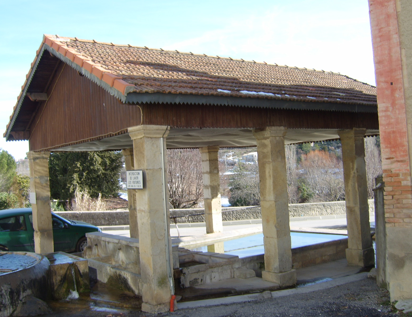 lavoir dit lavoir du Tholonet