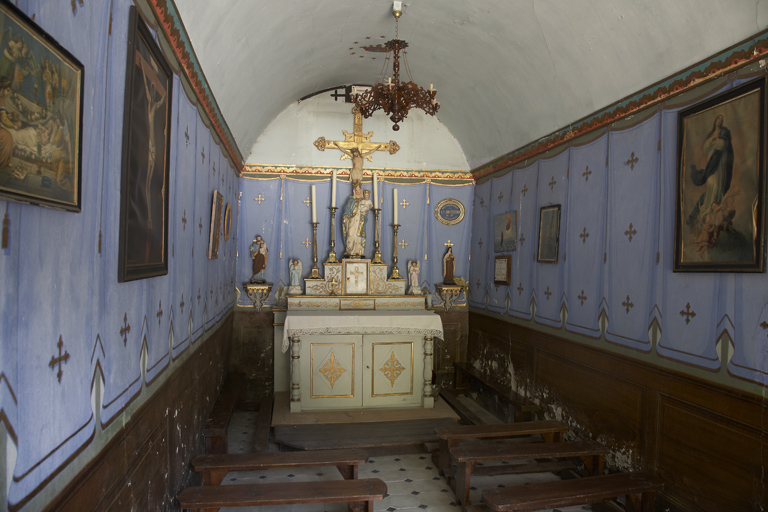 le mobilier de la chapelle Notre-Dame