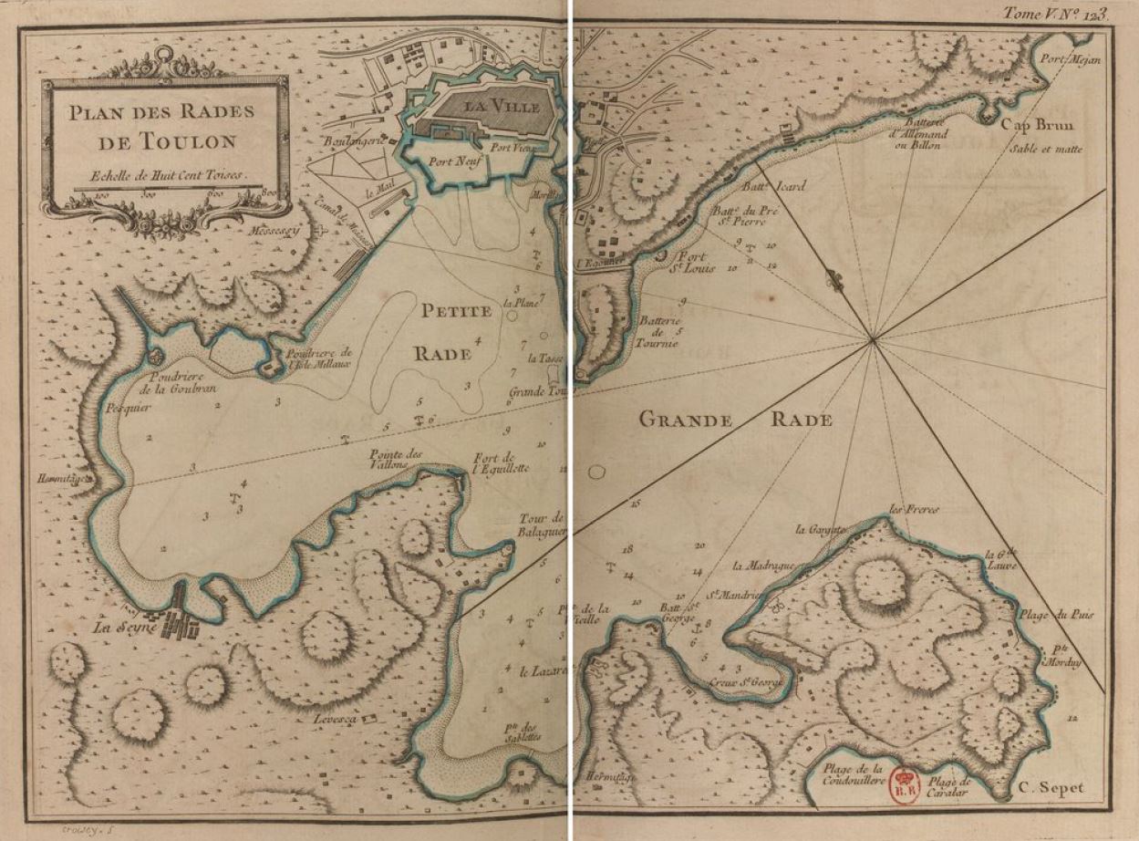 Ports et aménagements portuaires de la commune de Toulon