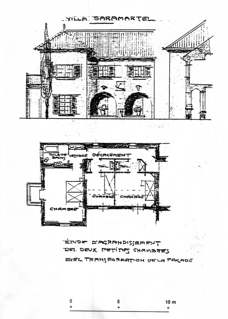 maison dite villa Saramartel