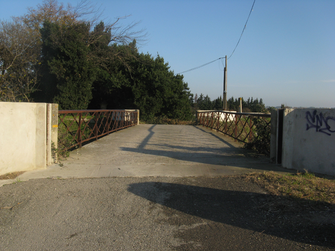 pont de chemin dit pont des Marinettes