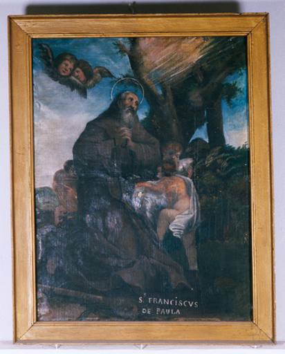 tableau : Saint François de Paule