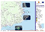 Carte de repérage des infrastuctures portuaires sur la commune de Roquebrune-sur-Argens.