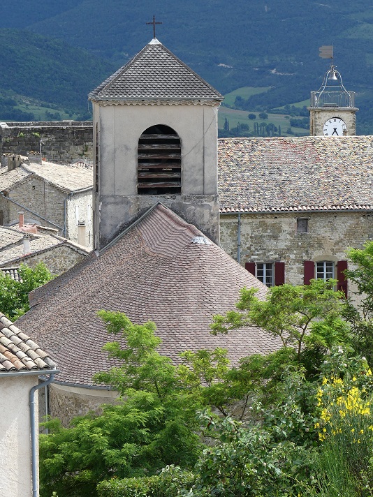 Vue de situation depuis le nord.