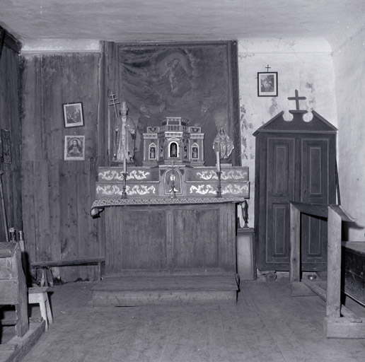 Le mobilier de la chapelle Saint-Sixte