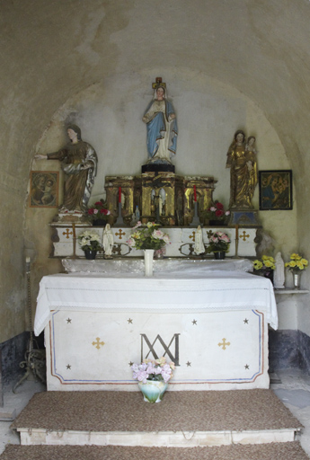 Le mobilier de la chapelle Notre-Dame-du-Rosaire
