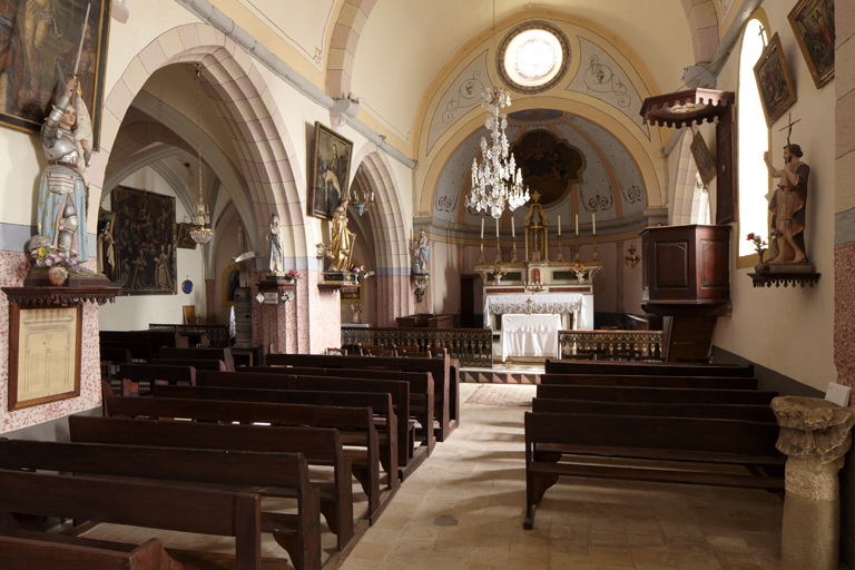 Le mobilier de l'église paroissiale Saint-Jacques