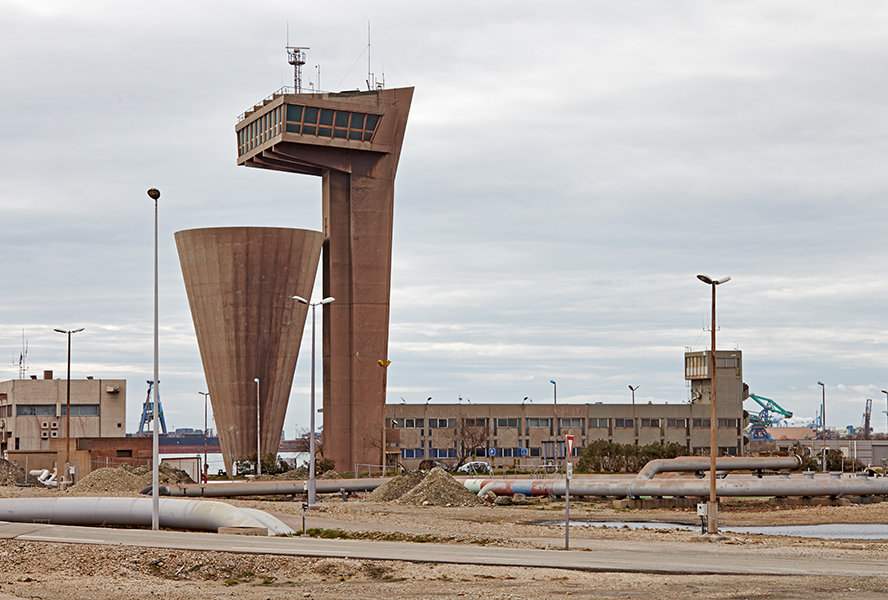 poste de commande dite vigie du terminal pétrolier