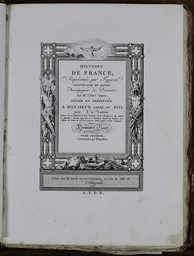 Livre : Histoire de France représentée par figures