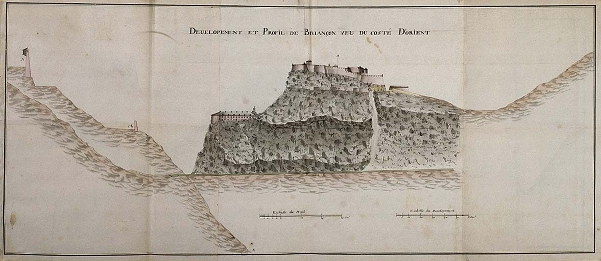 fortification d'agglomération dite enceinte de la ville de Briançon