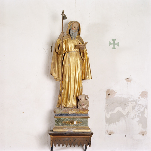 statue (petite nature) : Saint Antoine