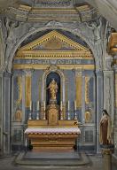 Ensemble de la chapelle de la Vierge, ancienne chapelle du Rosaire
