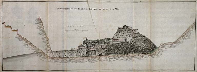 fortification d'agglomération dite enceinte de la ville de Briançon