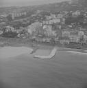 Photographie aérienne du port-abri Carras en 1966.