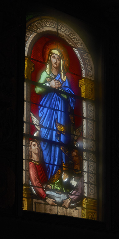 Deux verrières : Immaculée Conception et Assomption