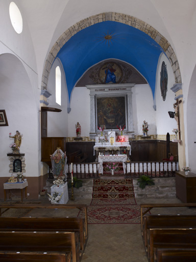 le mobilier de l'église paroissiale Notre-Dame-de-Vauvert