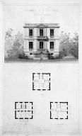 série de 4 maisons dites villas : Villa Claudia actuellement Hôtel Vendôme, Villa André, Villa Léon, Villa Marie actuellement Rose Cottage