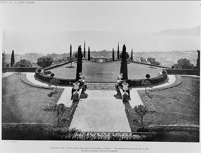jardin d'agrément du château de la Croix des Gardes