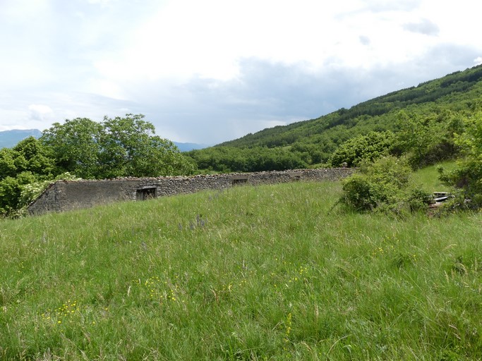 Aire à battre. Ferme de la Grange (Antonaves).