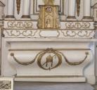maître-autel, 2 gradins d'autel, tabernacle