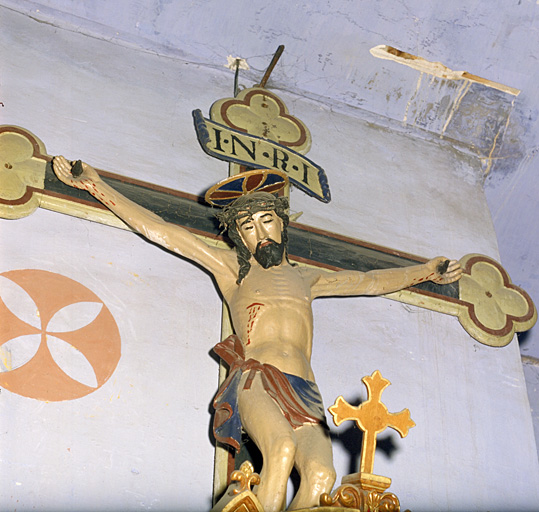 croix (crucifix, d'applique, suspendu) (n° 3)