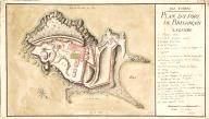 Isle d'Hyères. Plan du fort de Brégançon, vers 1760.