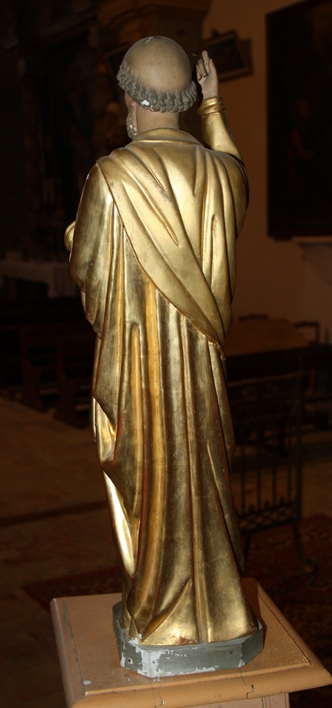 Statue (statuette) : saint Pierre