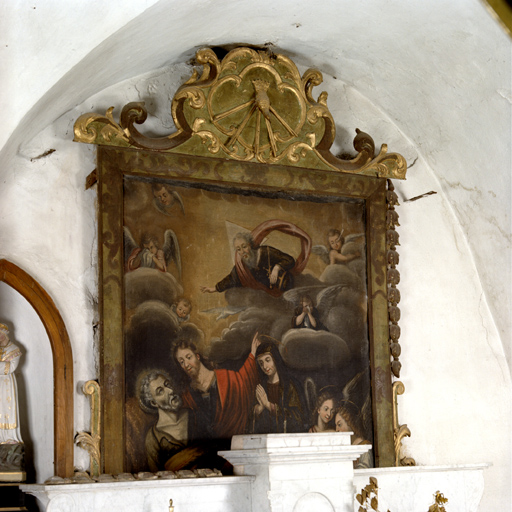 tableau d'autel : Mort de saint Joseph