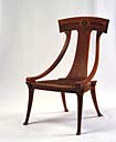 ensemble fauteuil, 2 chaises