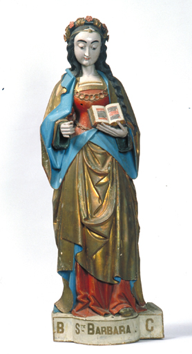 statue : Sainte Barbara