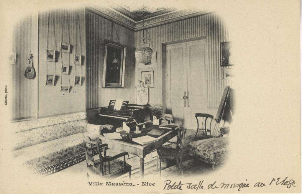 maison de villégiature (villa balnéaire) dite Villa Masséna, actuel musée sous le nom de Villa ou Palais Masséna