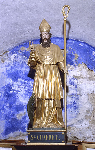 statue (petite nature) : Saint Chaffrey