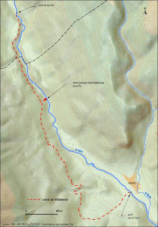 canal d'irrigation de Haute-Vélimande