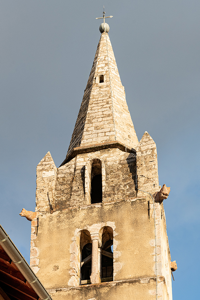 Vue du clocher.