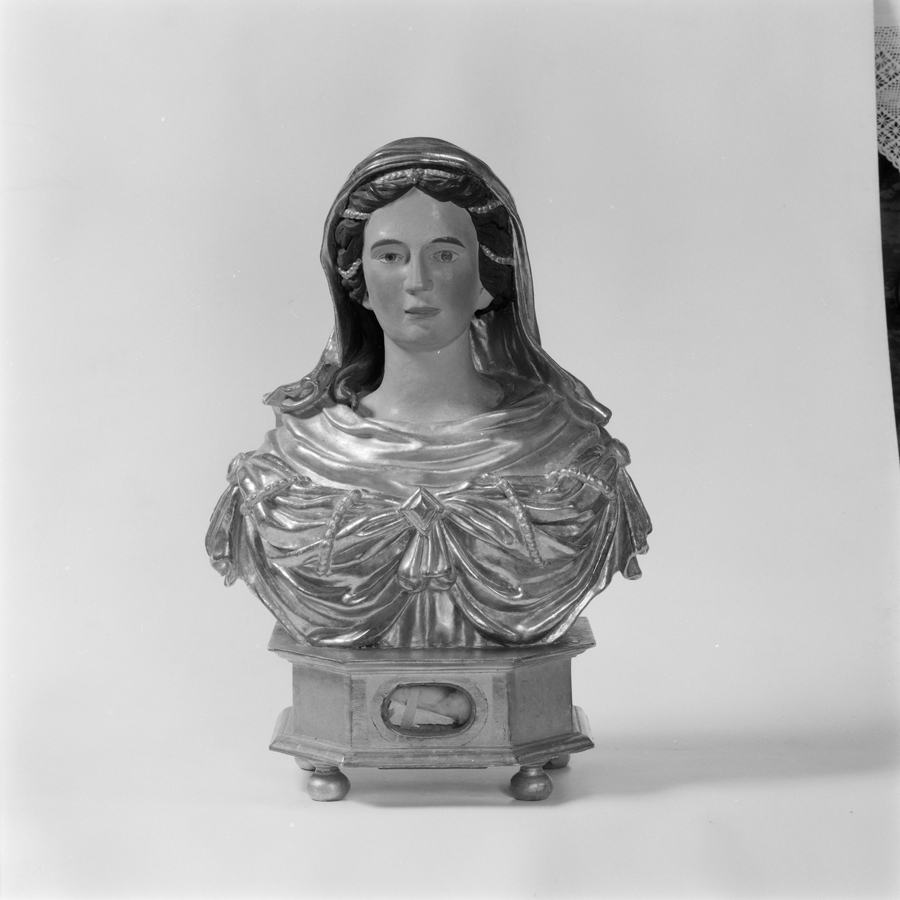bustes-reliquaires (2) : sainte Libérate, saint Honorat