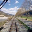 voie ferrée des Chemins de fer de Provence dite du Train des pignes