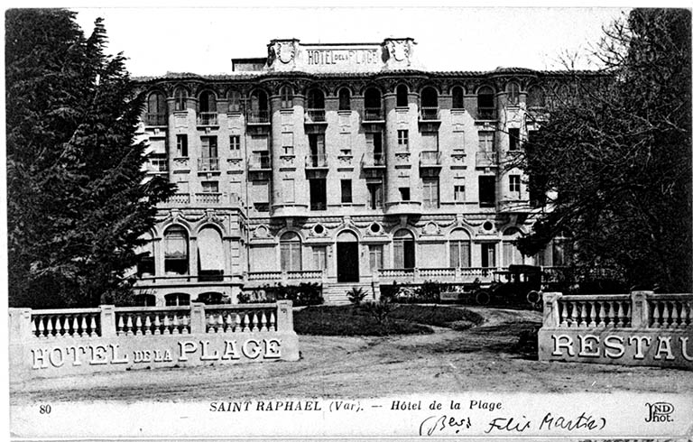 hôtel de voyageurs dit Hôtel de la Plage, puis Hôtel de la Méditerranée