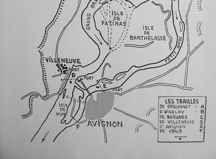 bac et bac à traille de Villeneuve