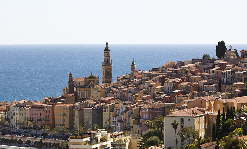 La vieille ville de Menton.