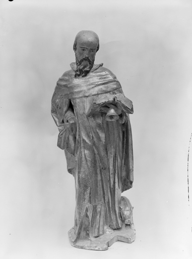 statues (statuettes) : saint Antoine et saint évêque