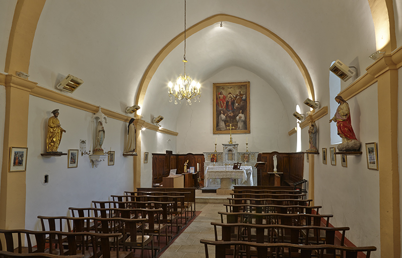 Le mobilier de la chapelle Sainte-Trinité