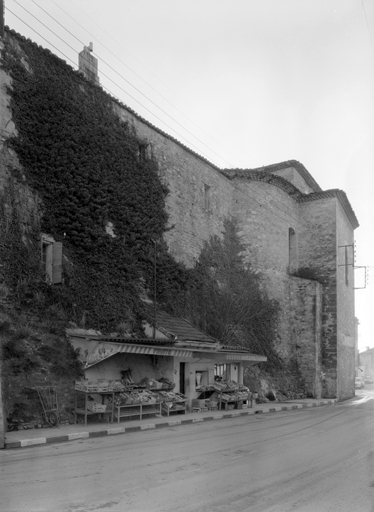 Vue de volume prise du sud-ouest.