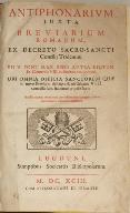 Ensemble de deux livres liturgiques (N°1) : antiphonaire et graduel romain