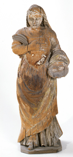 statue (statuette) : Sainte Lucie