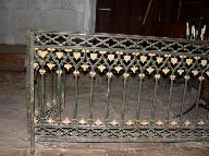 clôture de choeur (table de communion, style néogothique)