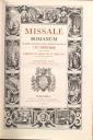 livre : Missel Romain